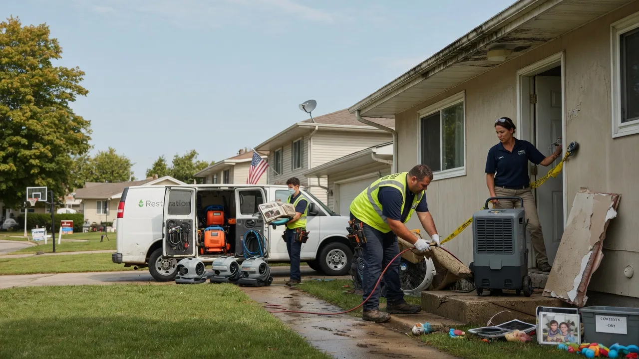 Water Damage Restoration in Brownsville, OH near me